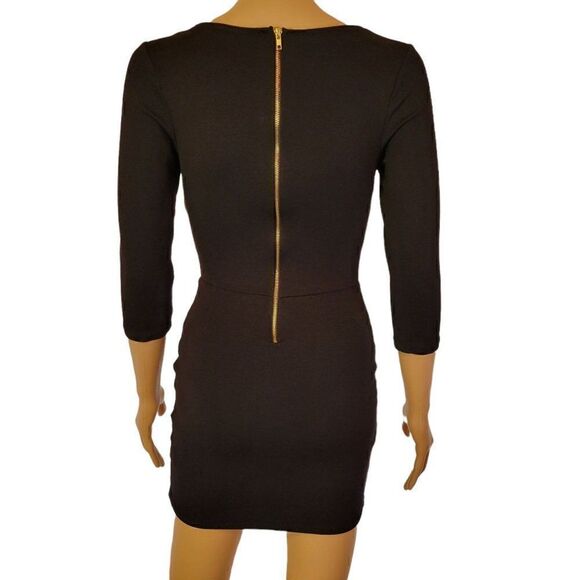 Windsor Mini Bodycon Wrap Dress (Size S) - Picture 5 of 7